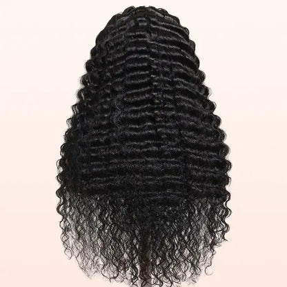 13x4 Tranparent Lace Front Burmese Human Hair 180% Density