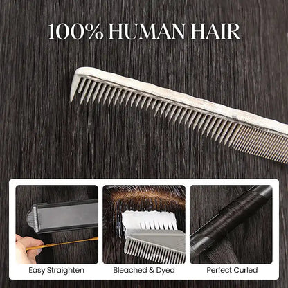 13x4 Tranparent Lace Front Burmese Human Hair 180% Density
