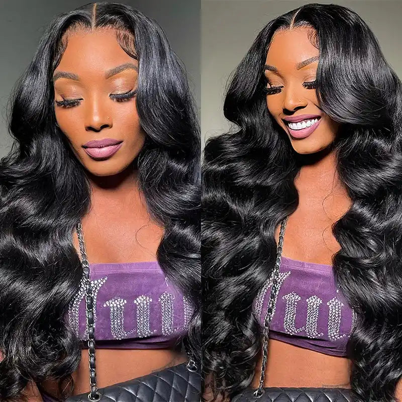 13x6 Glueless Wig Invisible Lace Front With Drawstring 180% Density