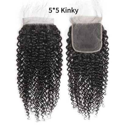 5*5 Lace Virgin Remy Hair Closure
