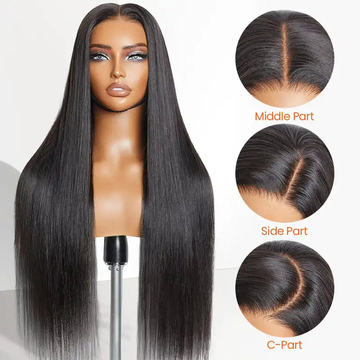 4x4 Wear & Go Glueless Lace Wig Human Hair 150% Density