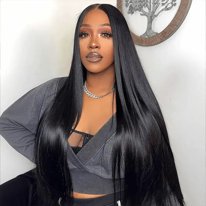 4x4 Wear & Go Glueless Lace Wig Human Hair 150% Density