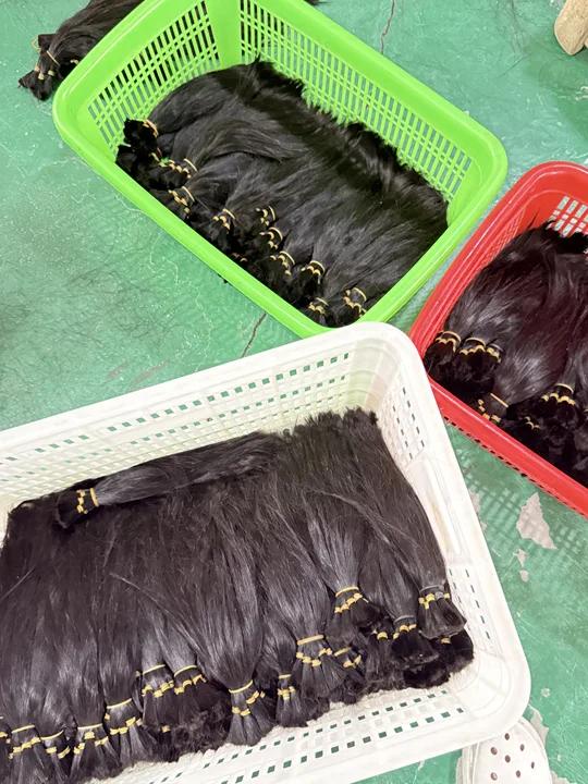 Super Double Drawn Bone Straight HD Lace Frontal 100% Vietnmese Hair Wig