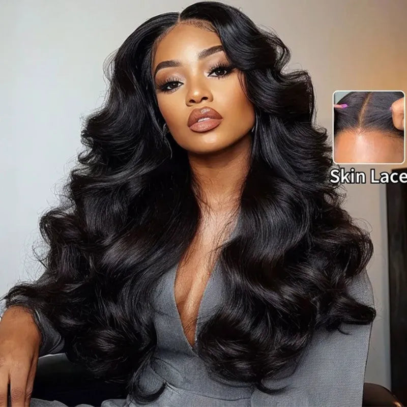 13x6 Glueless Wig Invisible Lace Front With Drawstring 180% Density