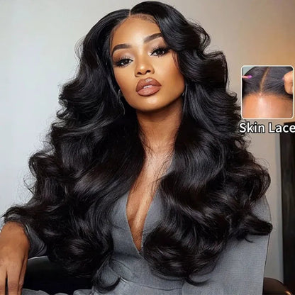 13x6 Glueless Wig Invisible Lace Front With Drawstring 180% Density