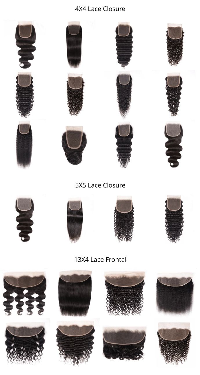 5*5 Lace Virgin Remy Hair Closure
