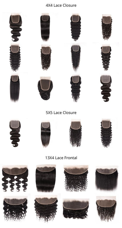 5*5 Lace Virgin Remy Hair Closure
