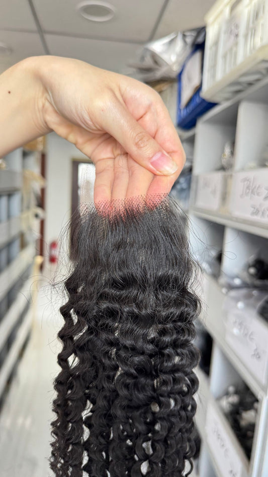 13*4 Invisible Lace Virgin Remy Hair Closure